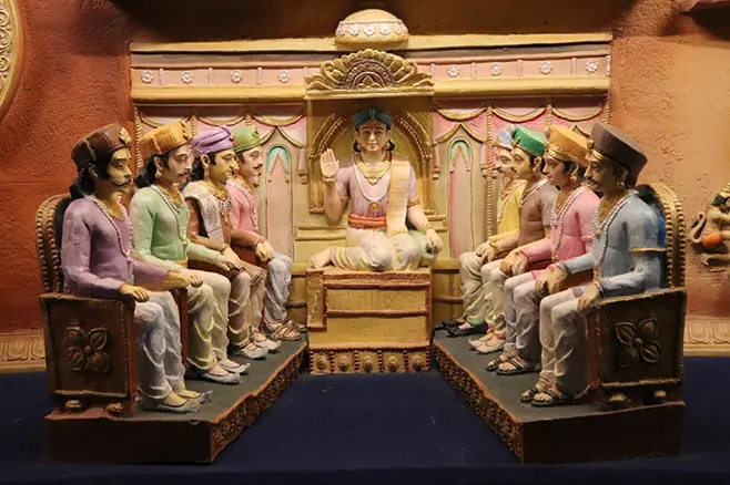 Krishna devaraya and his Ashtadiggajas