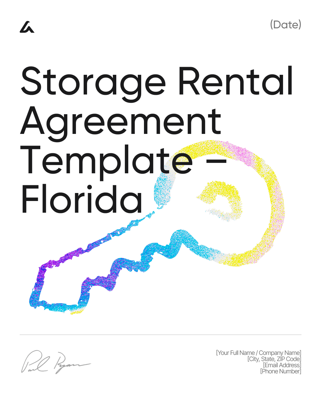 Storage Rental Agreement Template – Florida