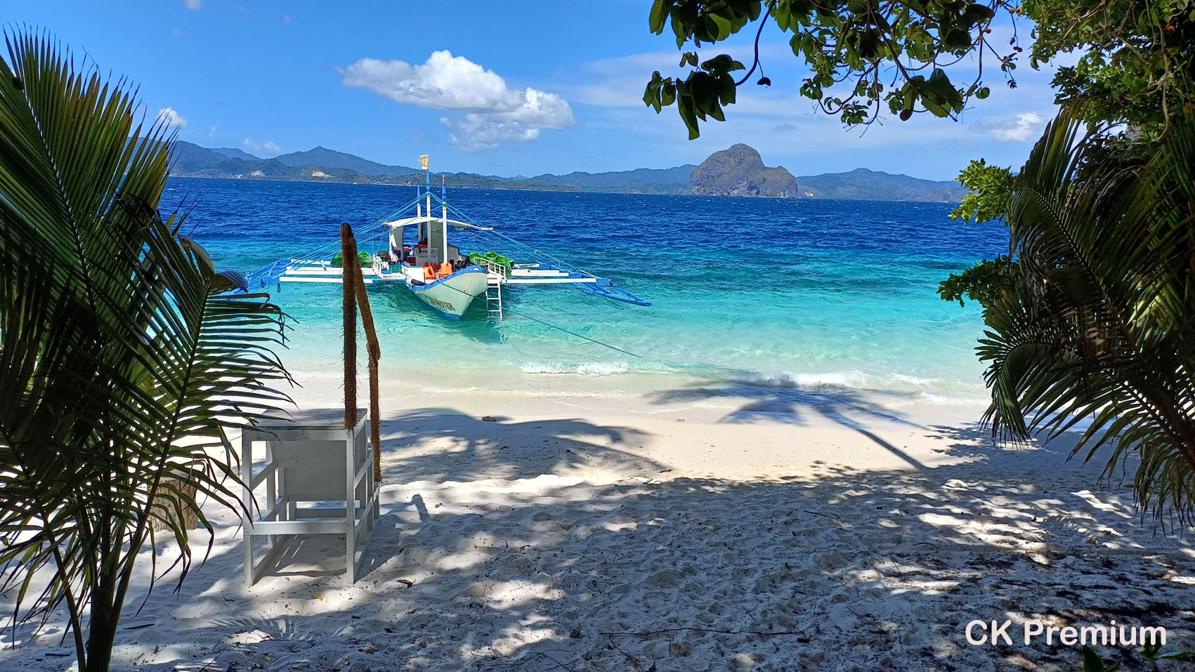 Kouzelné scenérie ostrova Palawan, Filipíny.