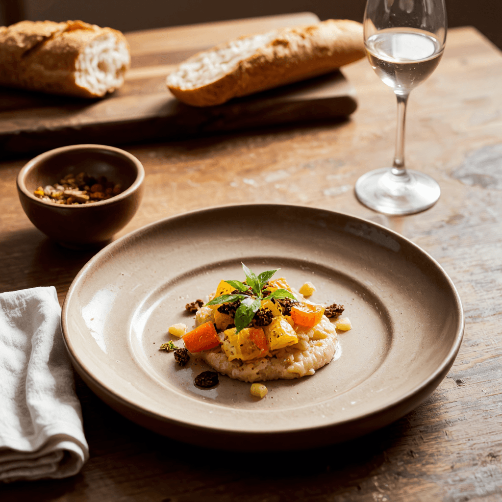 product photography of Gourmet Food Dish