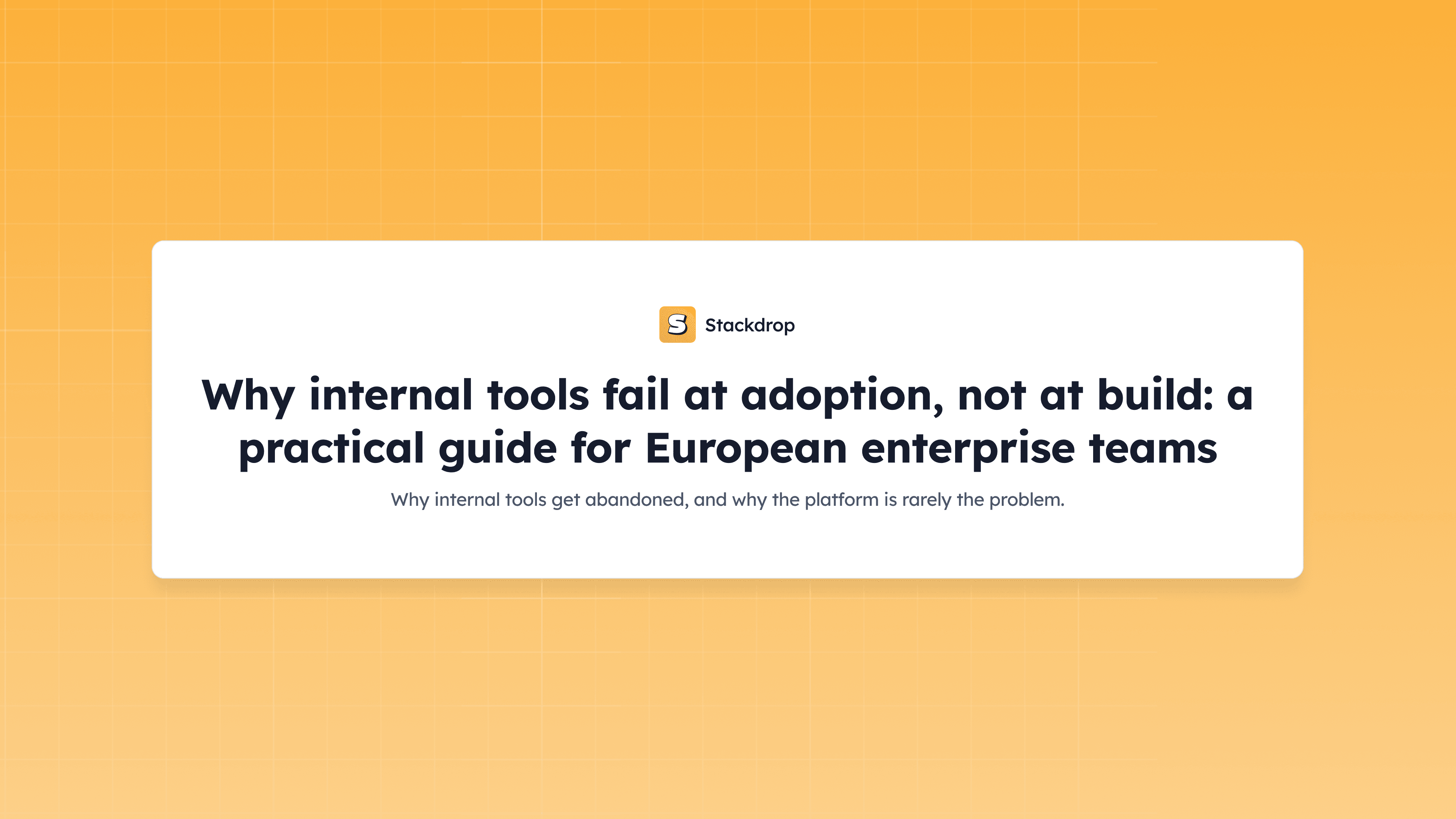 Blog article header for "PostgreSQL INT4RANGE: Enforce non-overlapping zones in SQL" by Omar Tarek, Stackdrop Engineering