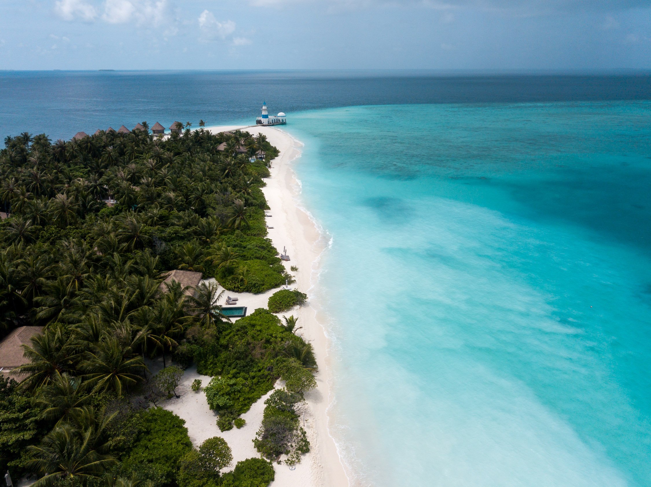 Overwater villas