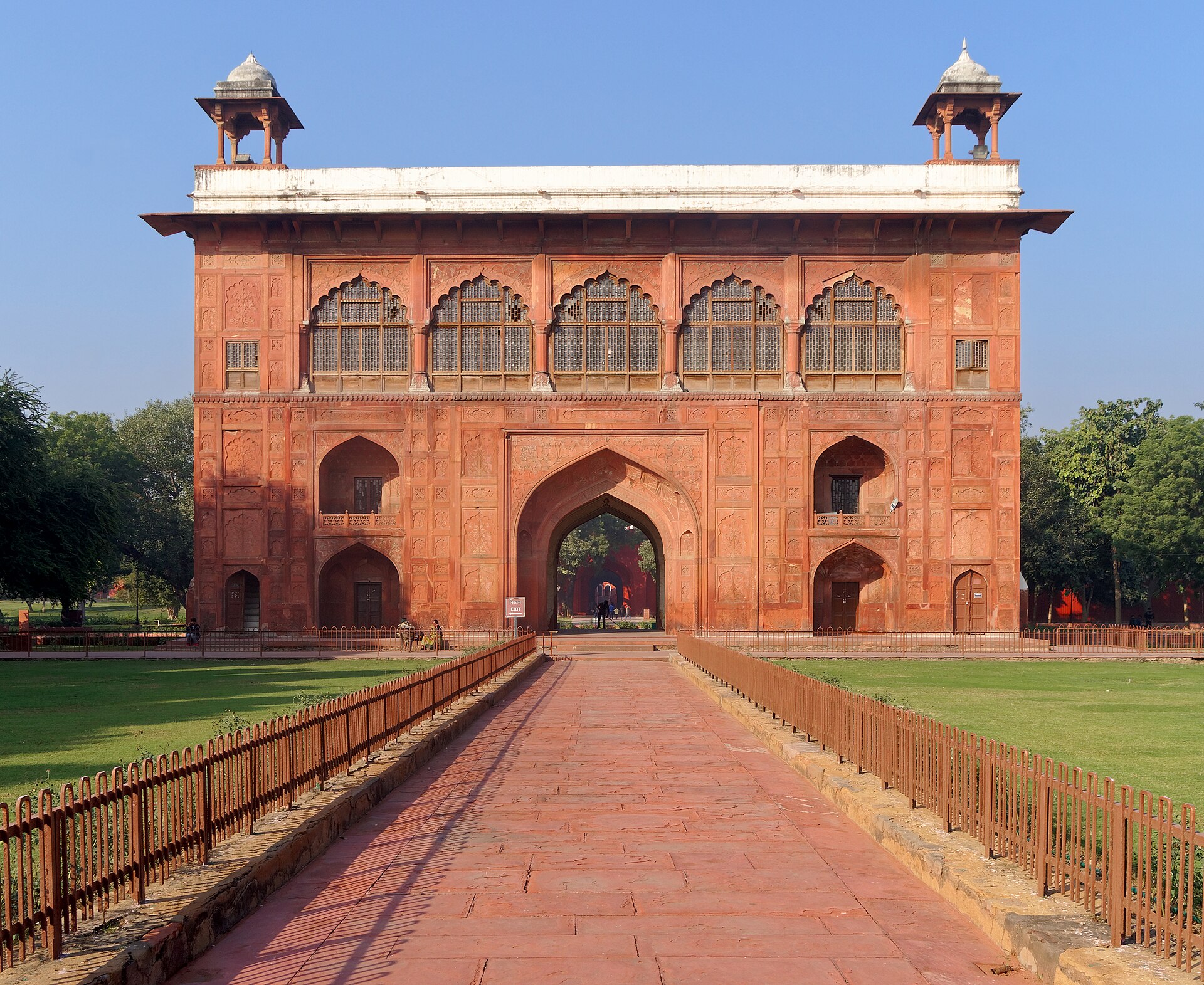 red and brown tower at daytime