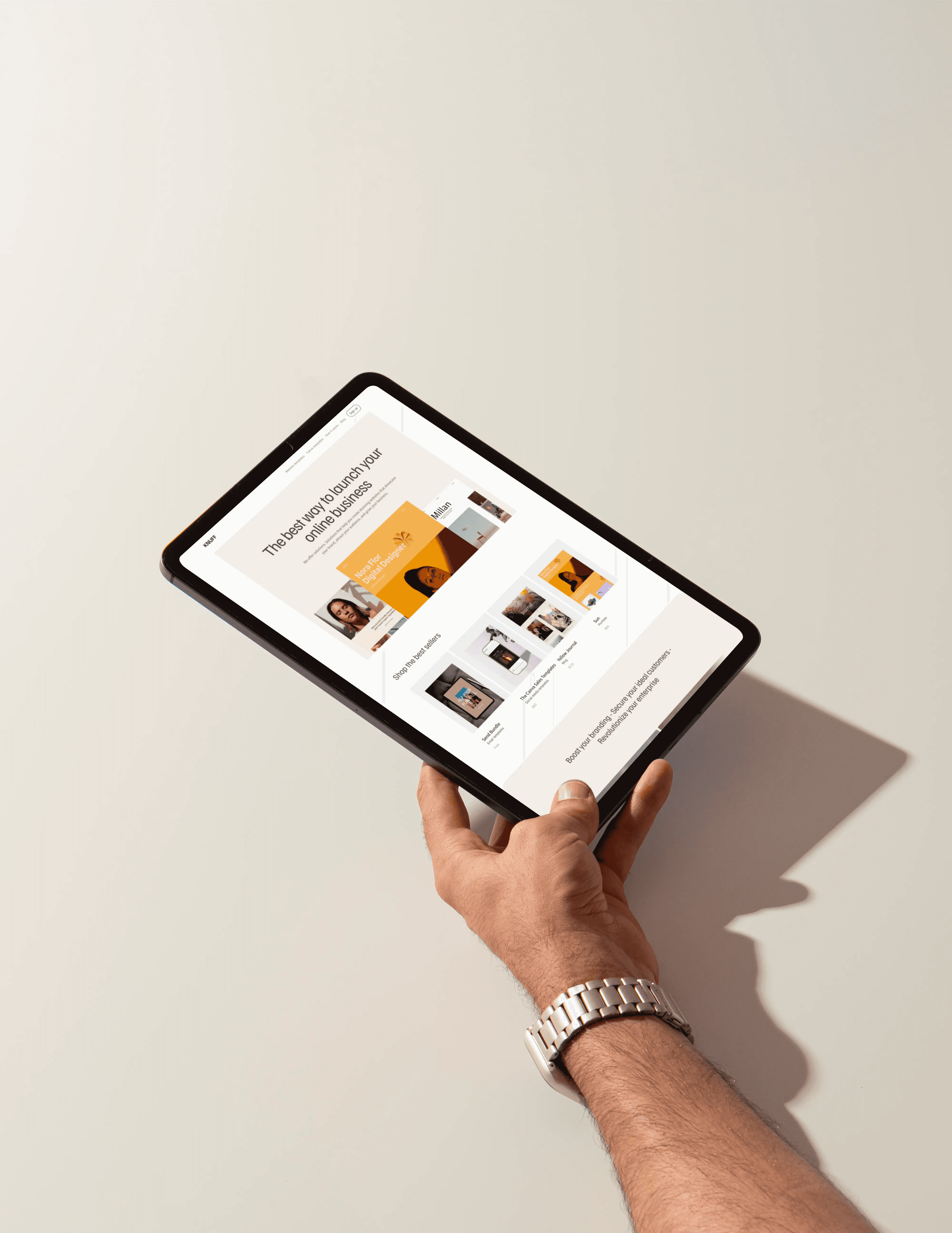 Knuff Framer Template