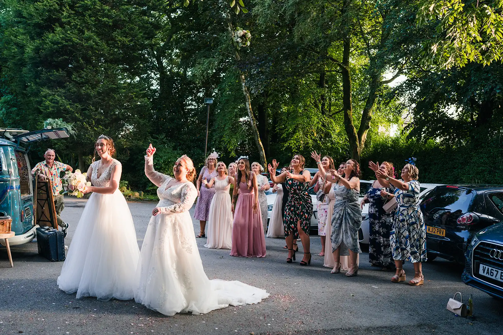 couple in wedding ceremony