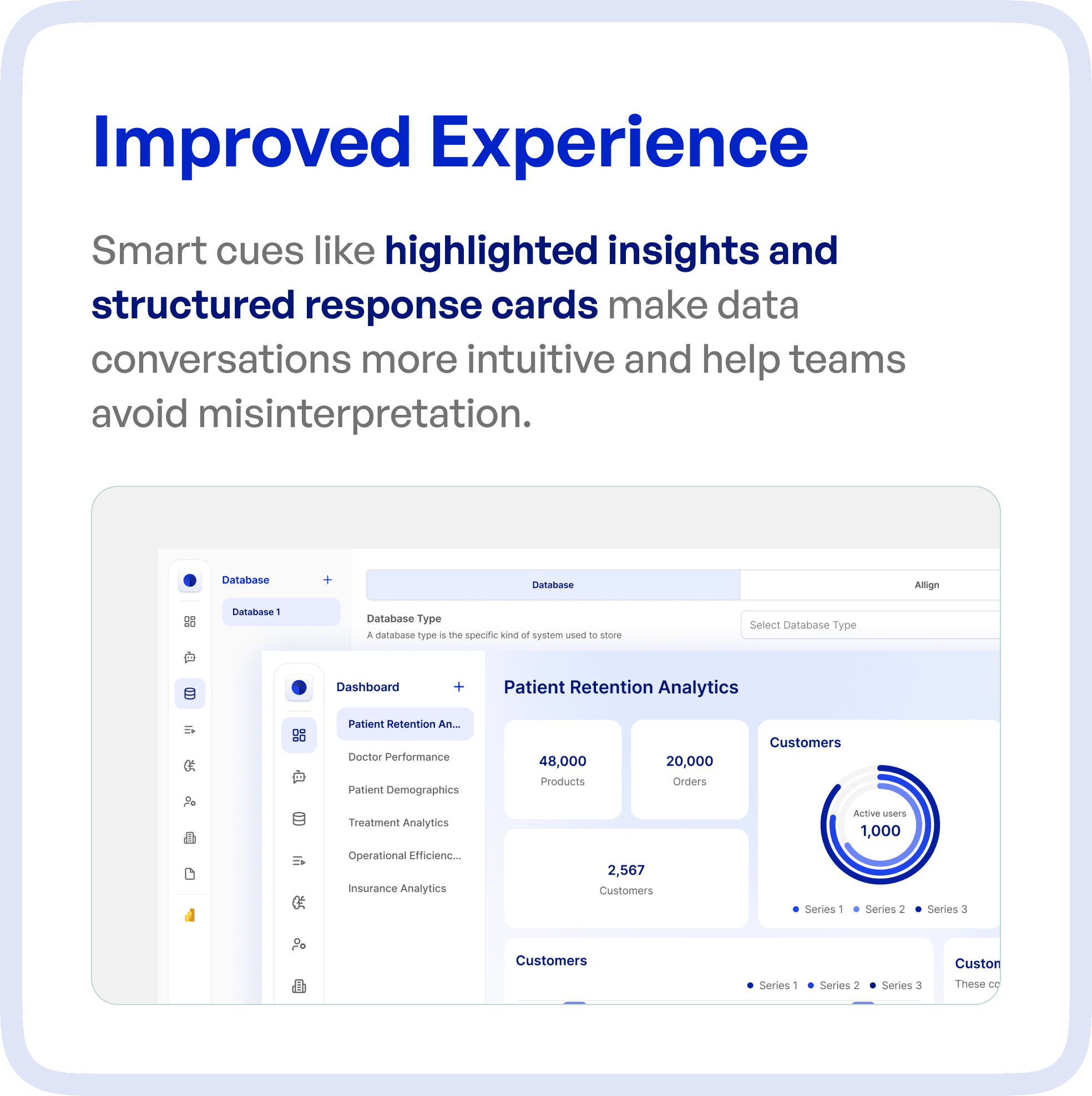 Improved Experience brief with Echo's dashboard image