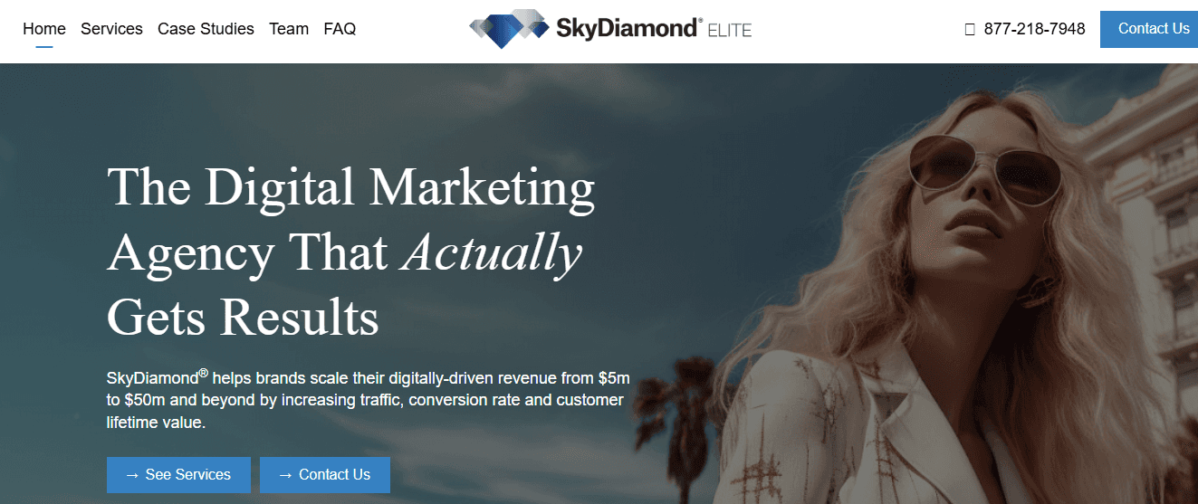 sky diamond - Best Ecommerce SEO Agency