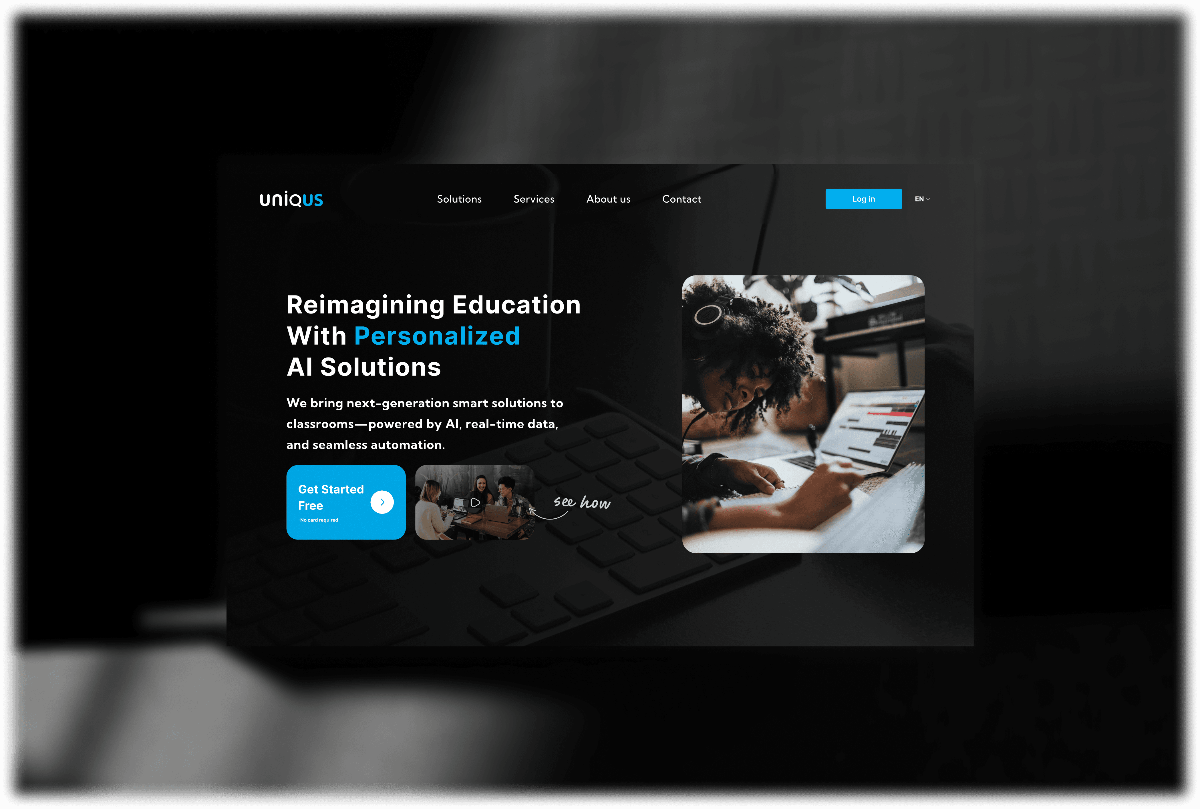 Uniqus- Web design