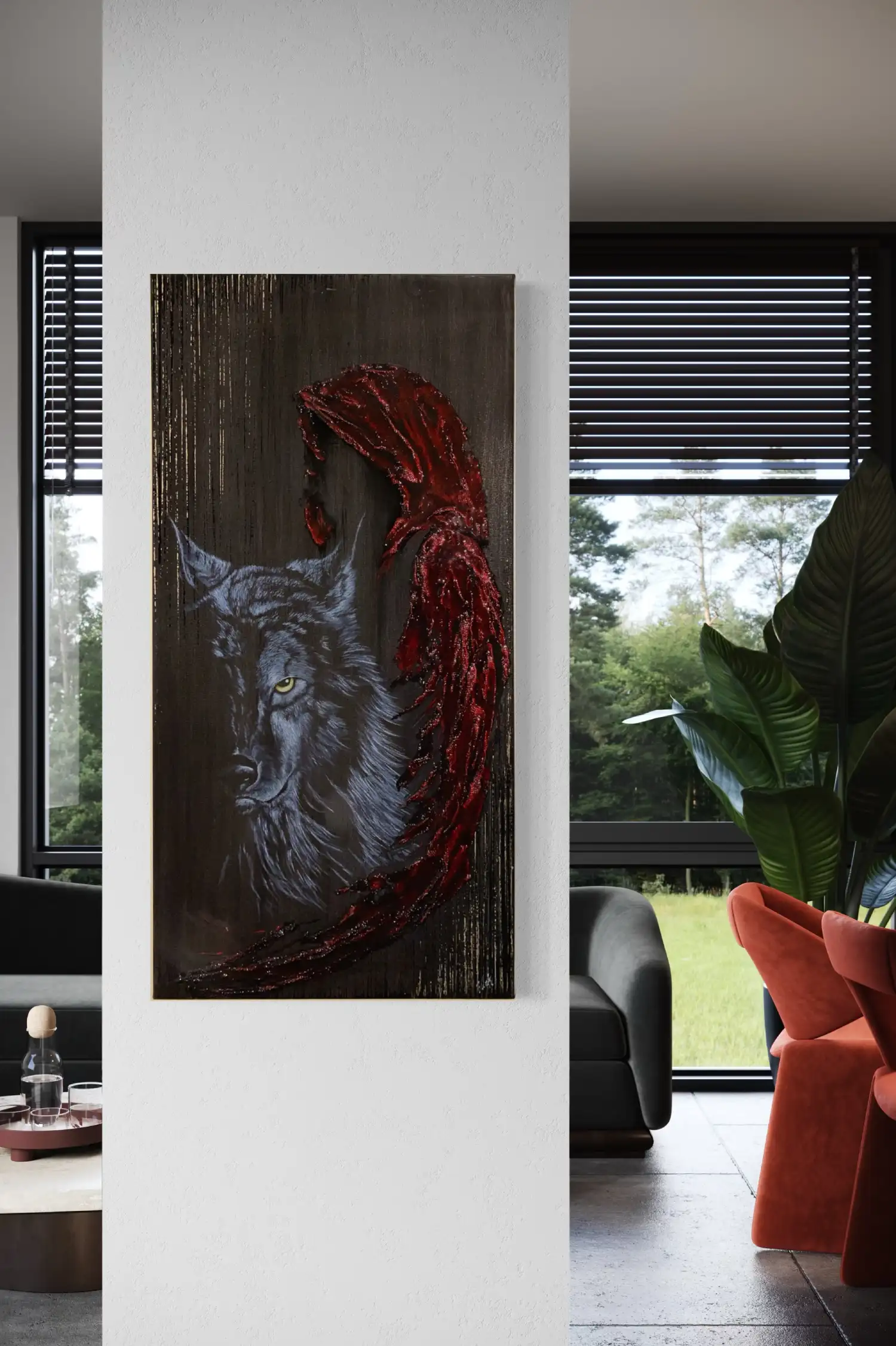 Mythique accrocher dans un appartement