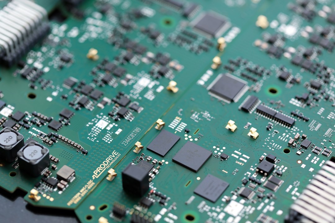 Technician inspecting a window frame.