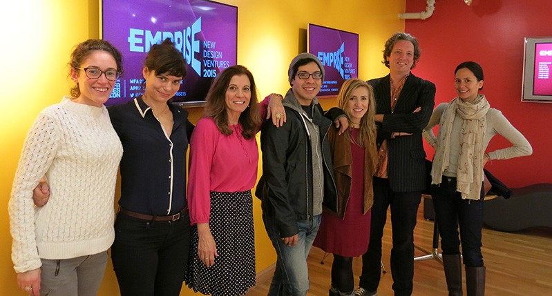 group of people in front of screen lobby