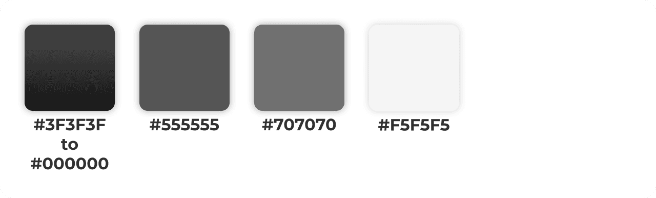 Imagem contendo a paleta de cores do design.