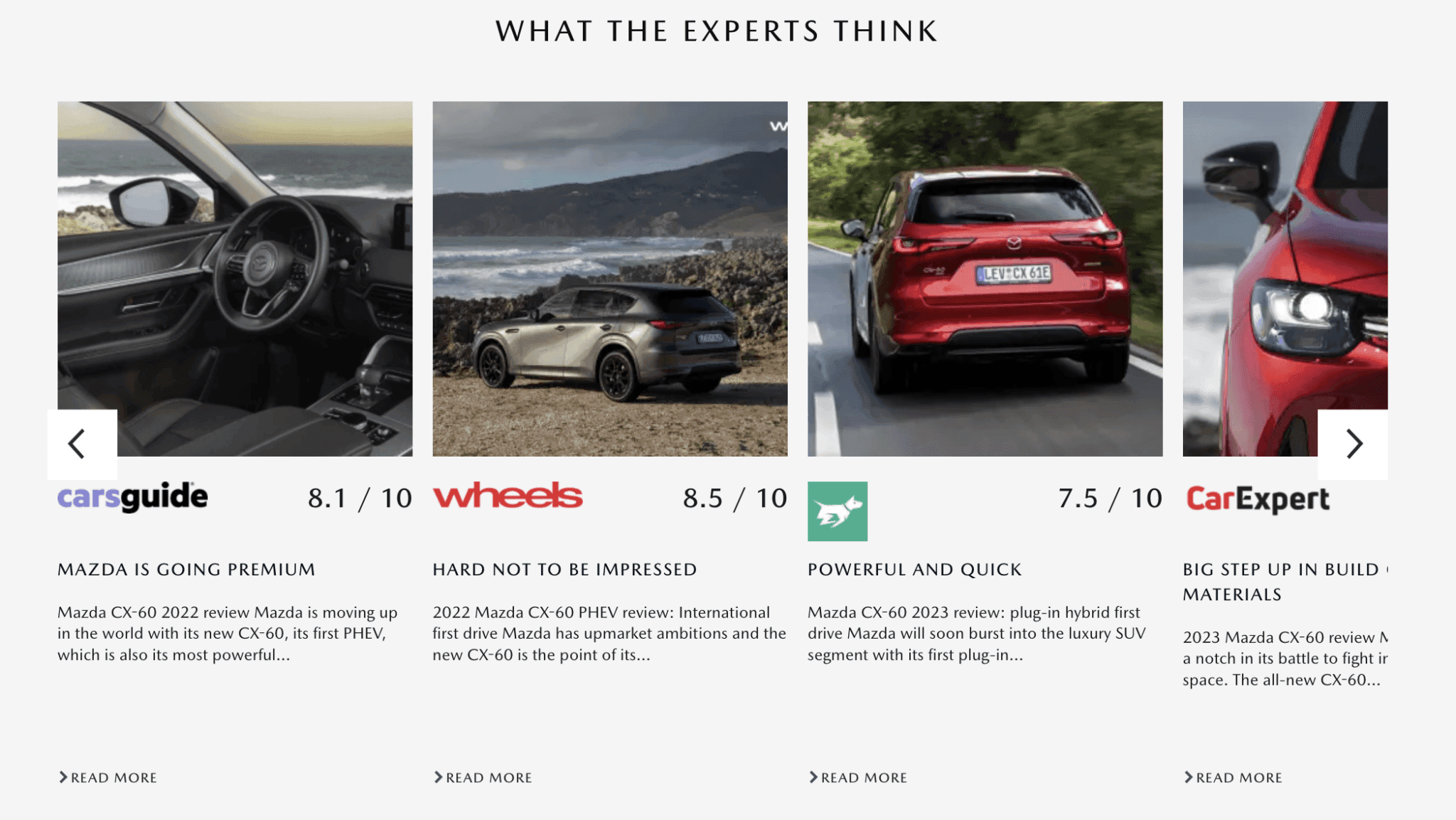Mazda Australia Earned Media Module
