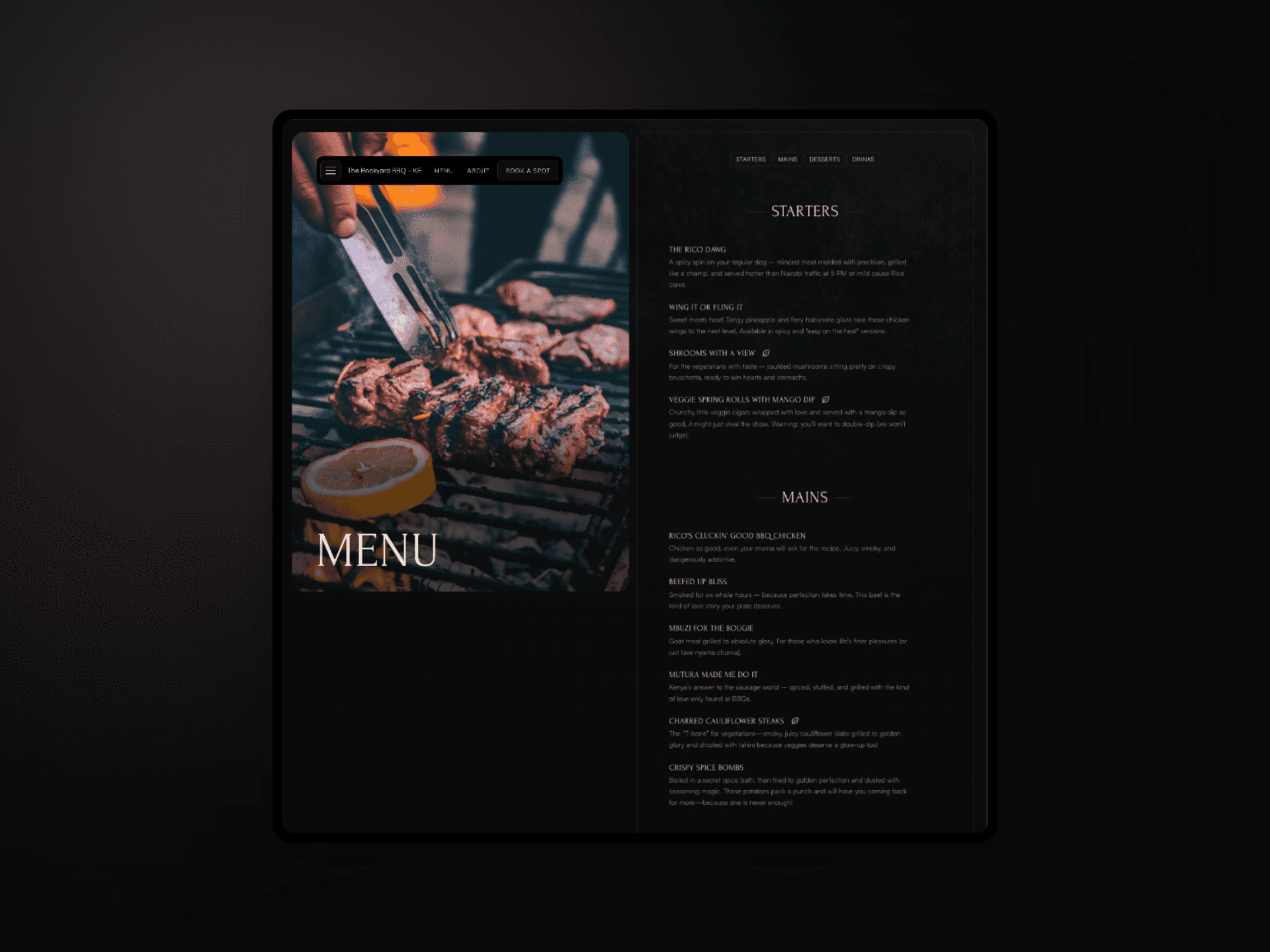 The Backyard BBQ screen shot