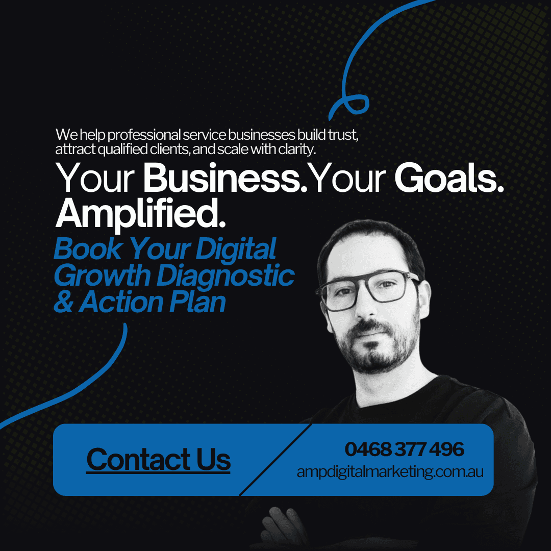 AMp Digital Marketing Promotional Graphic