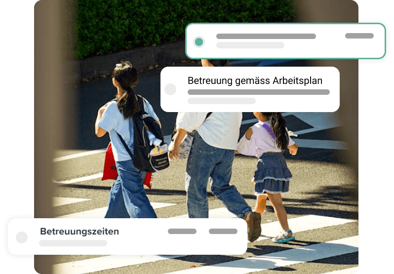 Die flexiblen Betreuungszeiten und -tage können mit kitAdmin einfach verwaltet werden