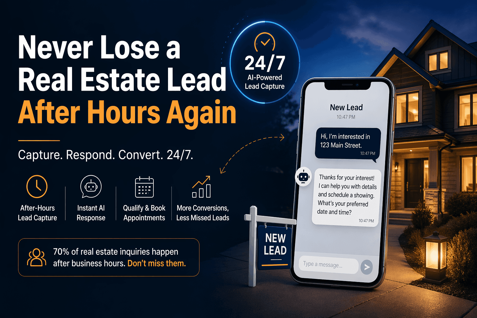 Never Lose a Real Estate Lead 