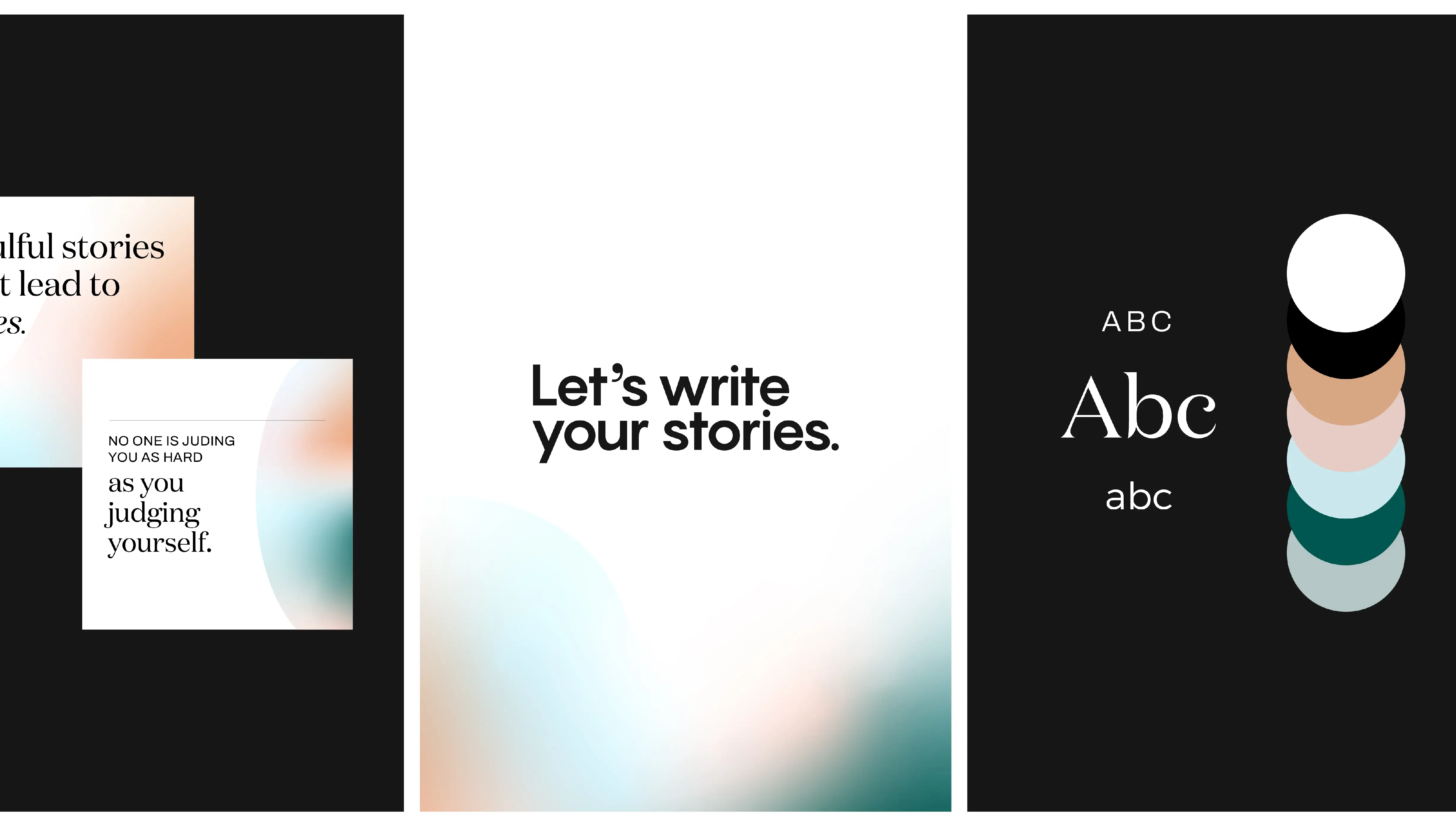 visual system, logo, colors and fonts