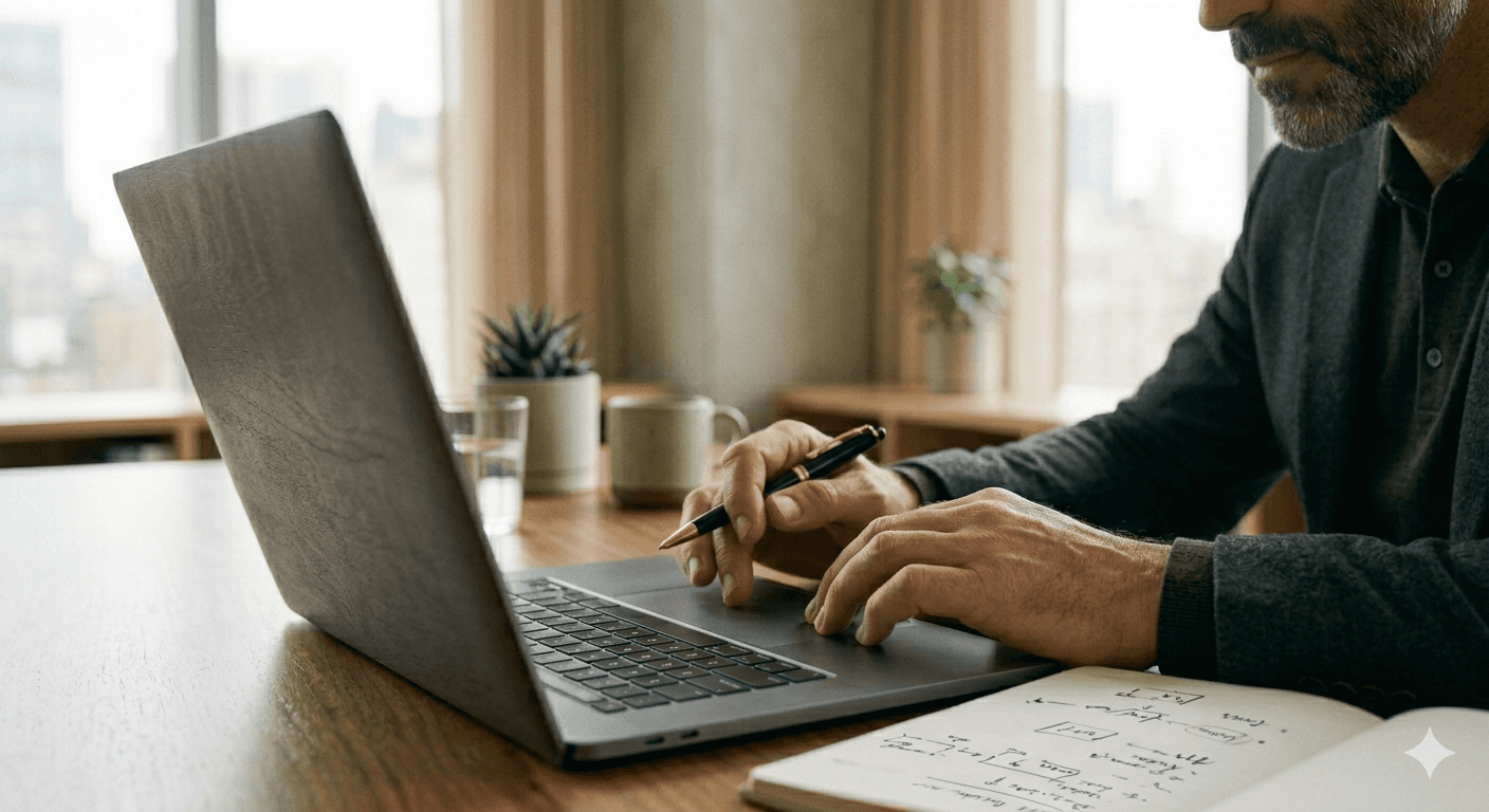 Athlete winning a race