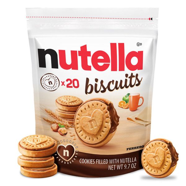 Nutella Biscuit Hazelnut Spread Cookies 20ct