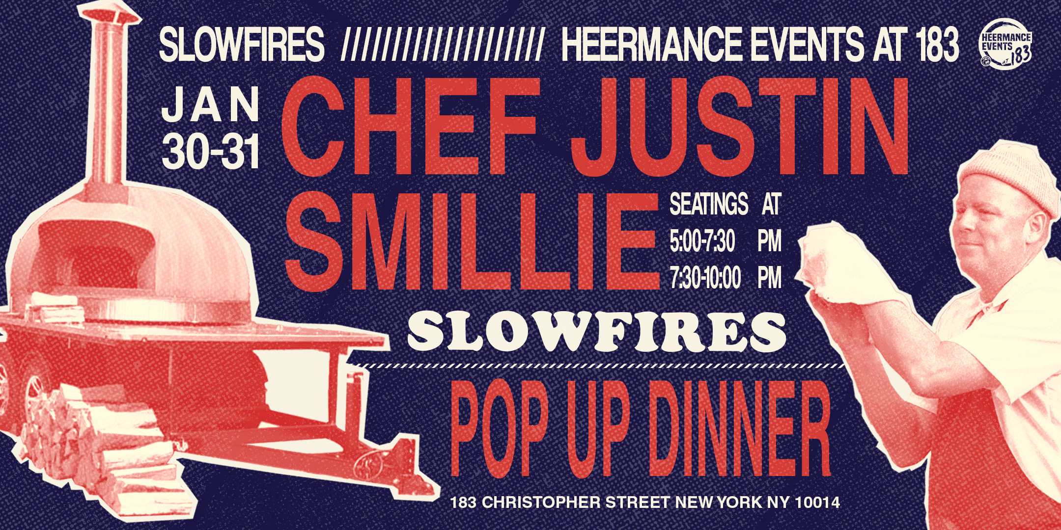 Chef Justin Smillie Pop Up Dinner