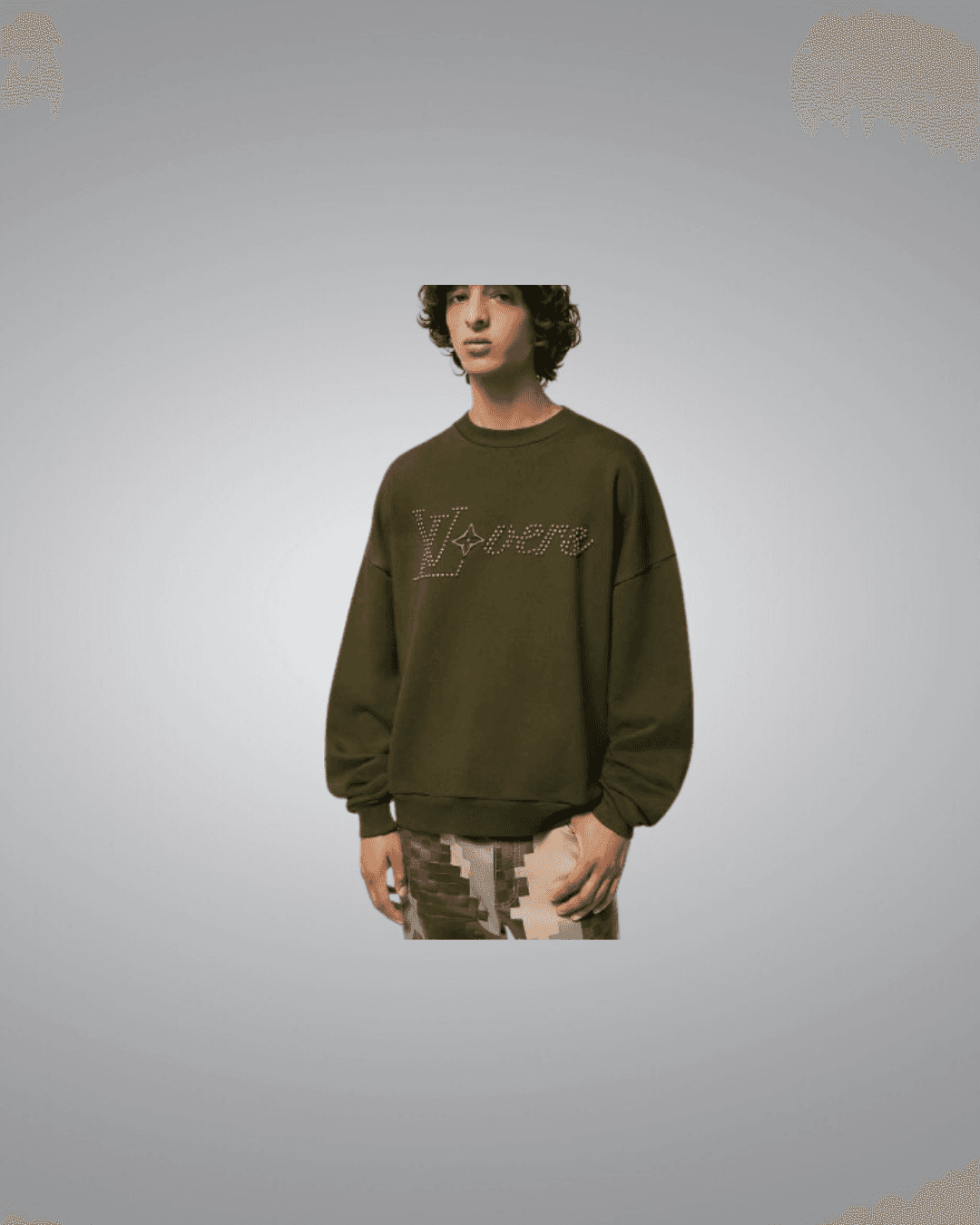 LV Sweatshirt Cotton Crewneck