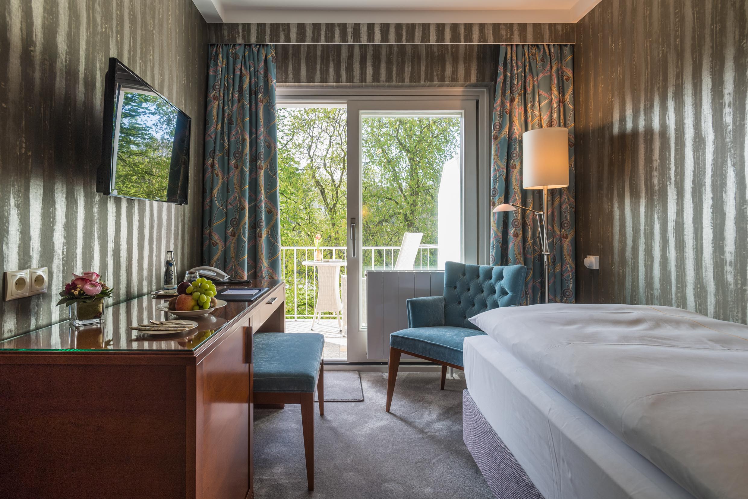 Einzelzimmer mit Balkon