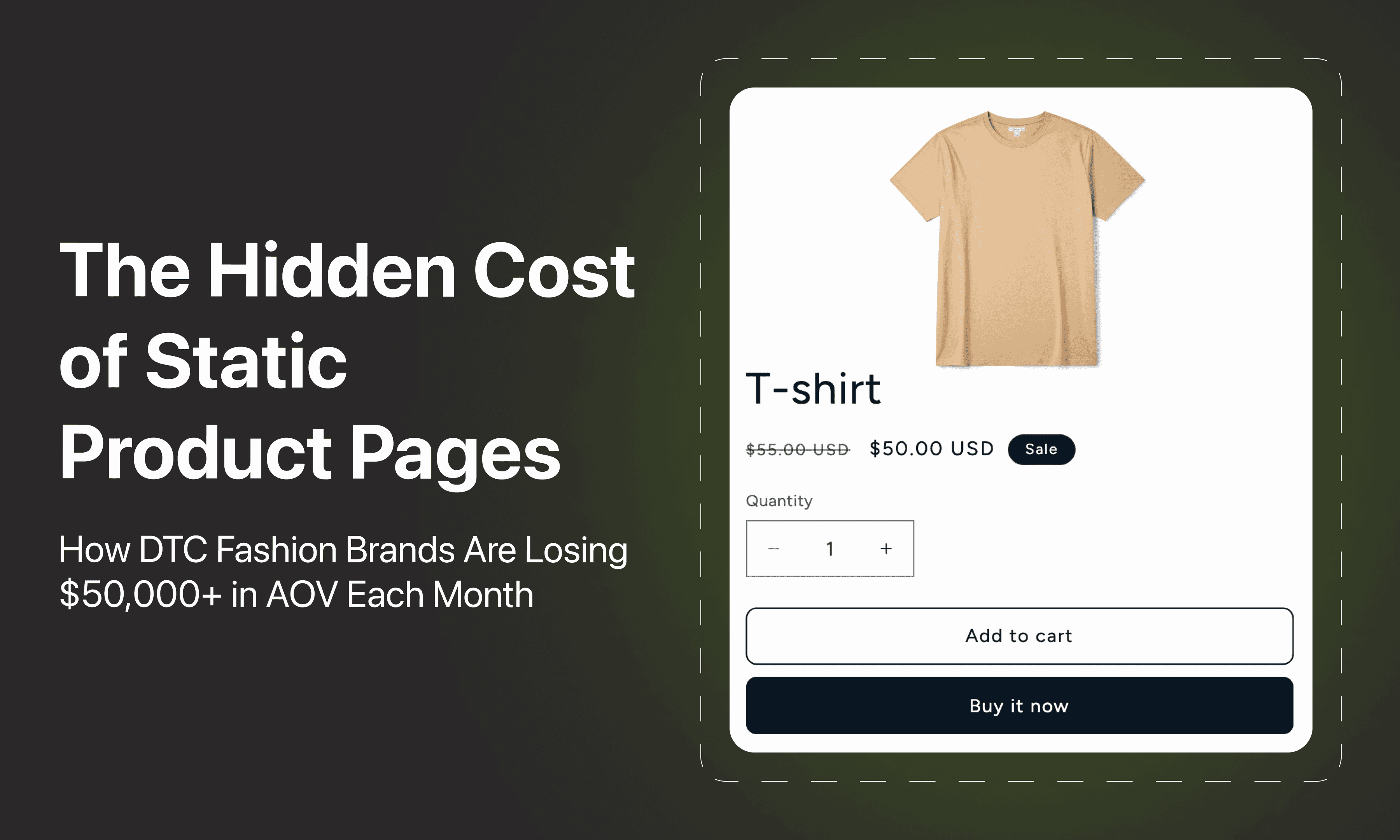 The Hidden Cost of Static Product Details Pages