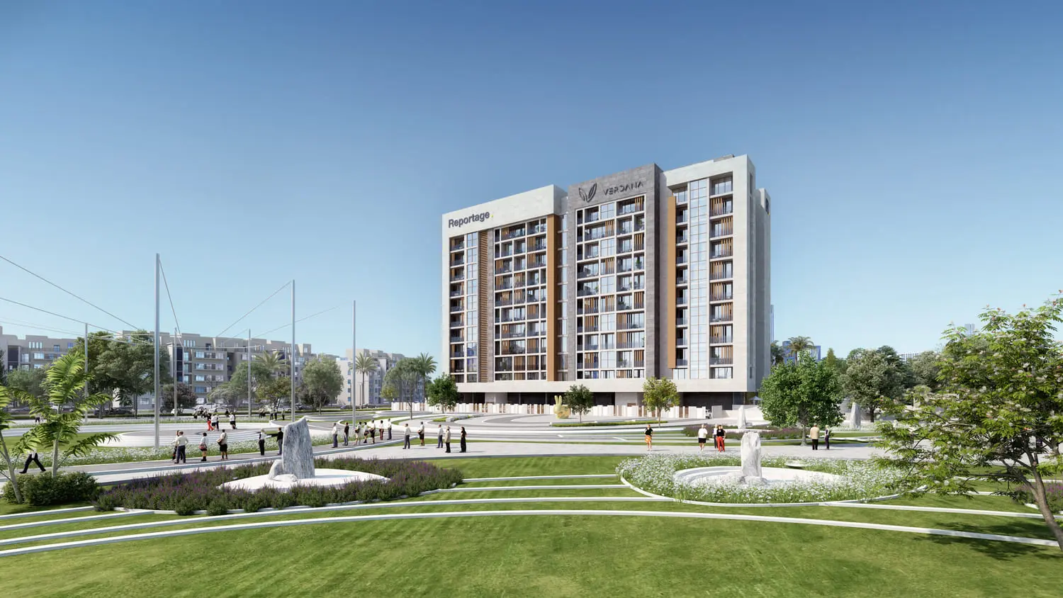 verdana residence by reportage properties dubai developers