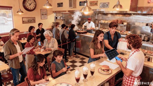 aldelo epay device in the restaurant