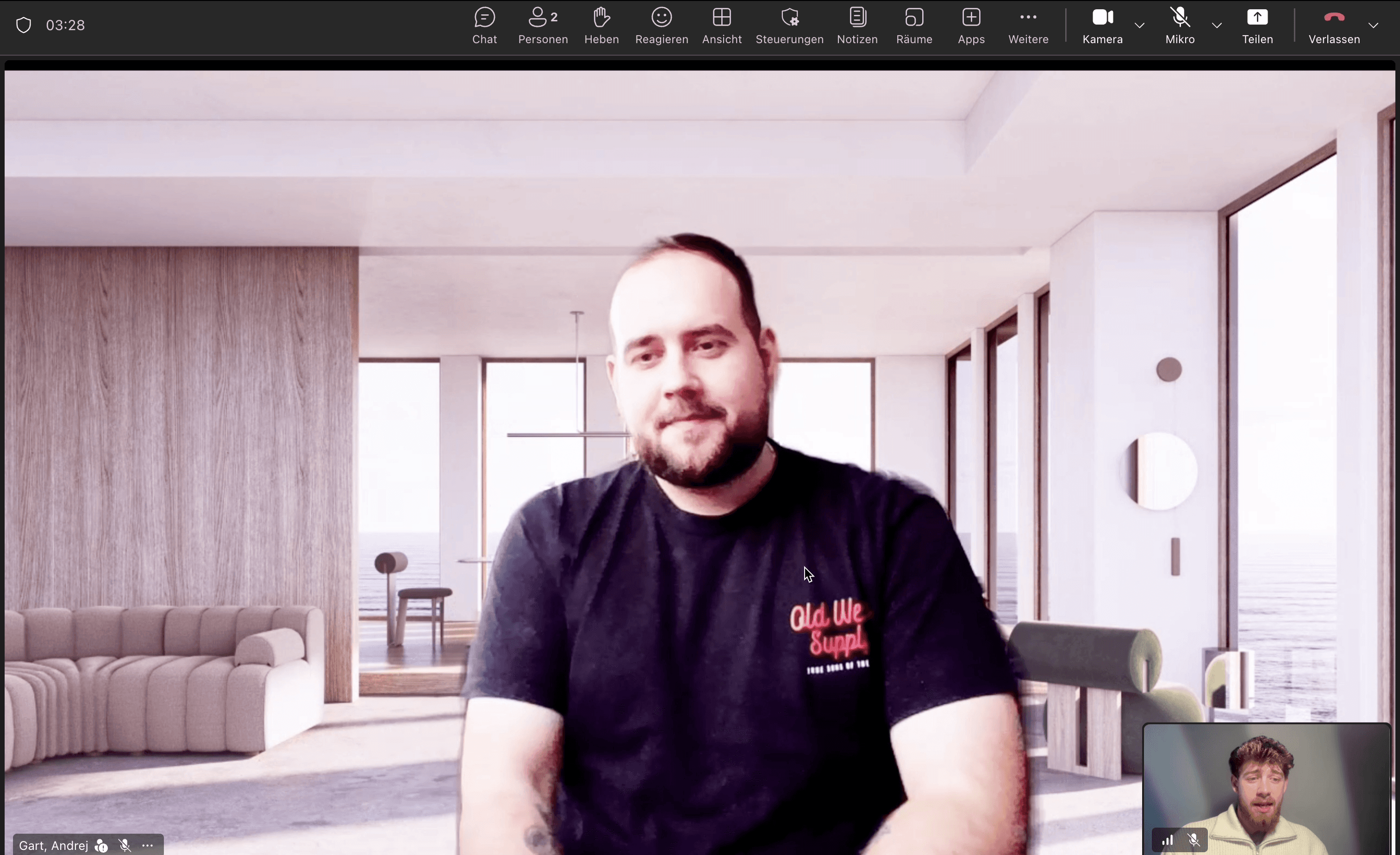 Ein Foto von einer digitalen Beratung