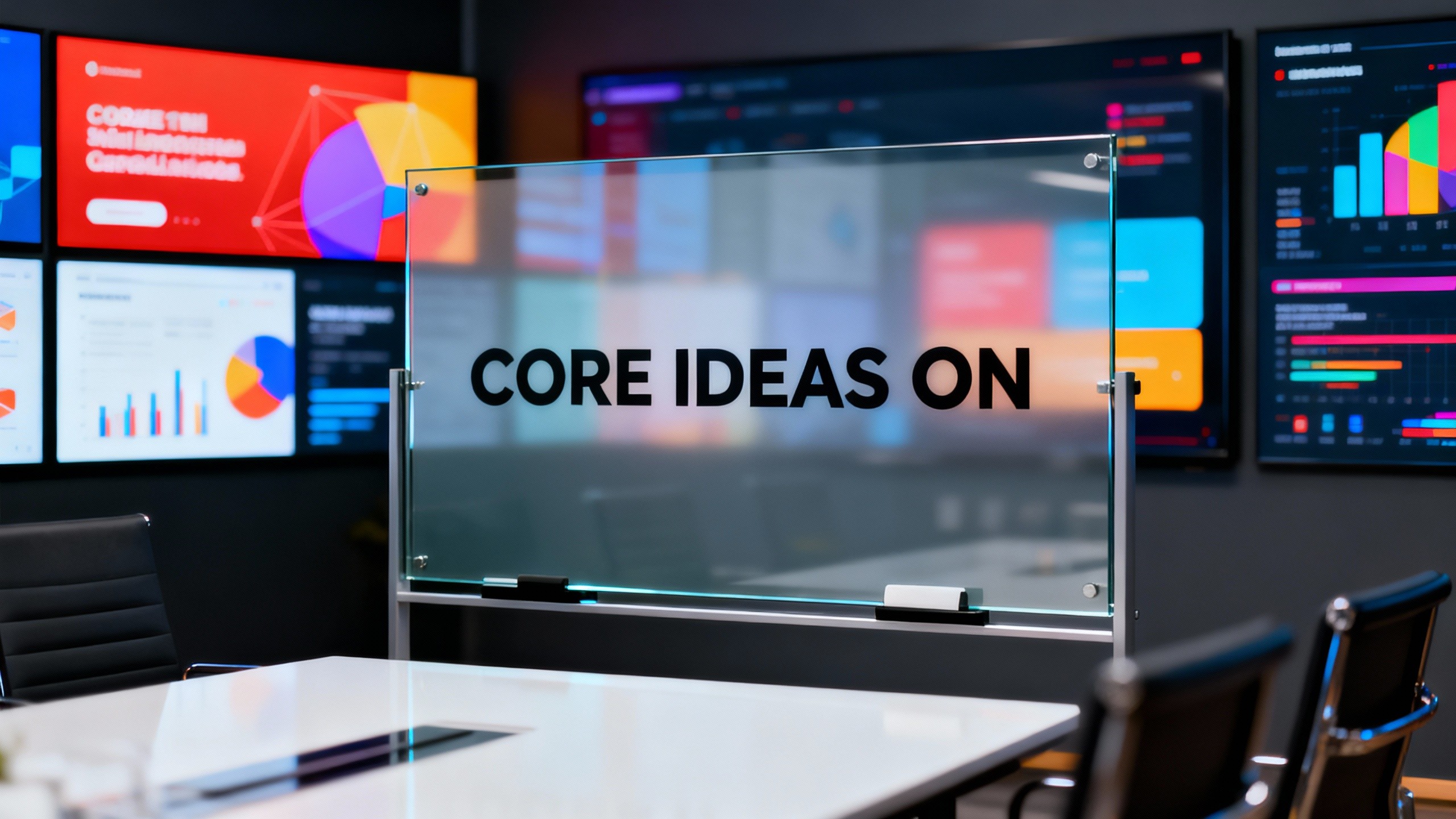 Core Ideas on desktop screen