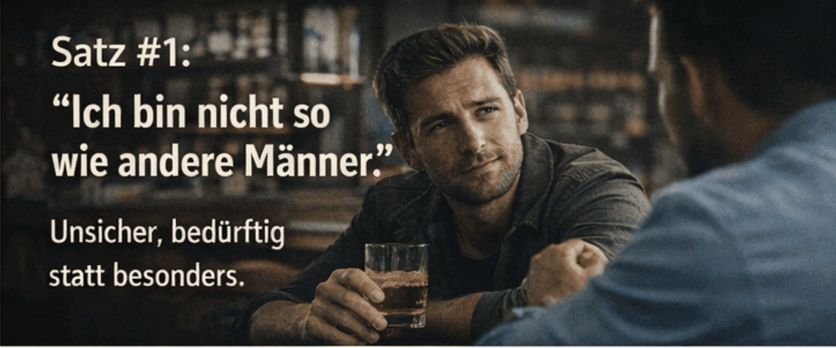 zwei männer sitzen in einer bar und trinken