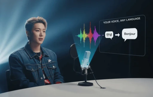 Assisti a vídeos de entrevistas de K-pop traduzidos por IA - É incrível