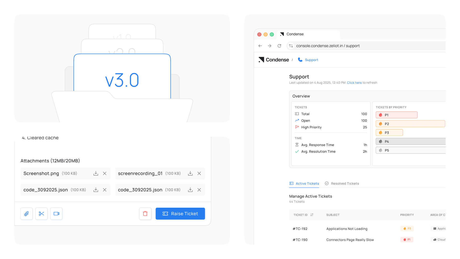 Condense Release, Version 2.1.0