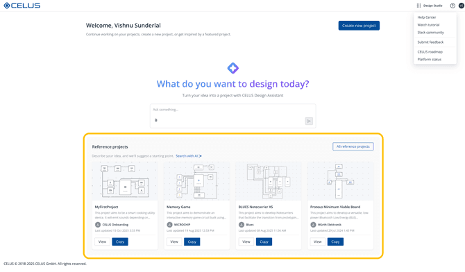 Reference Projects
