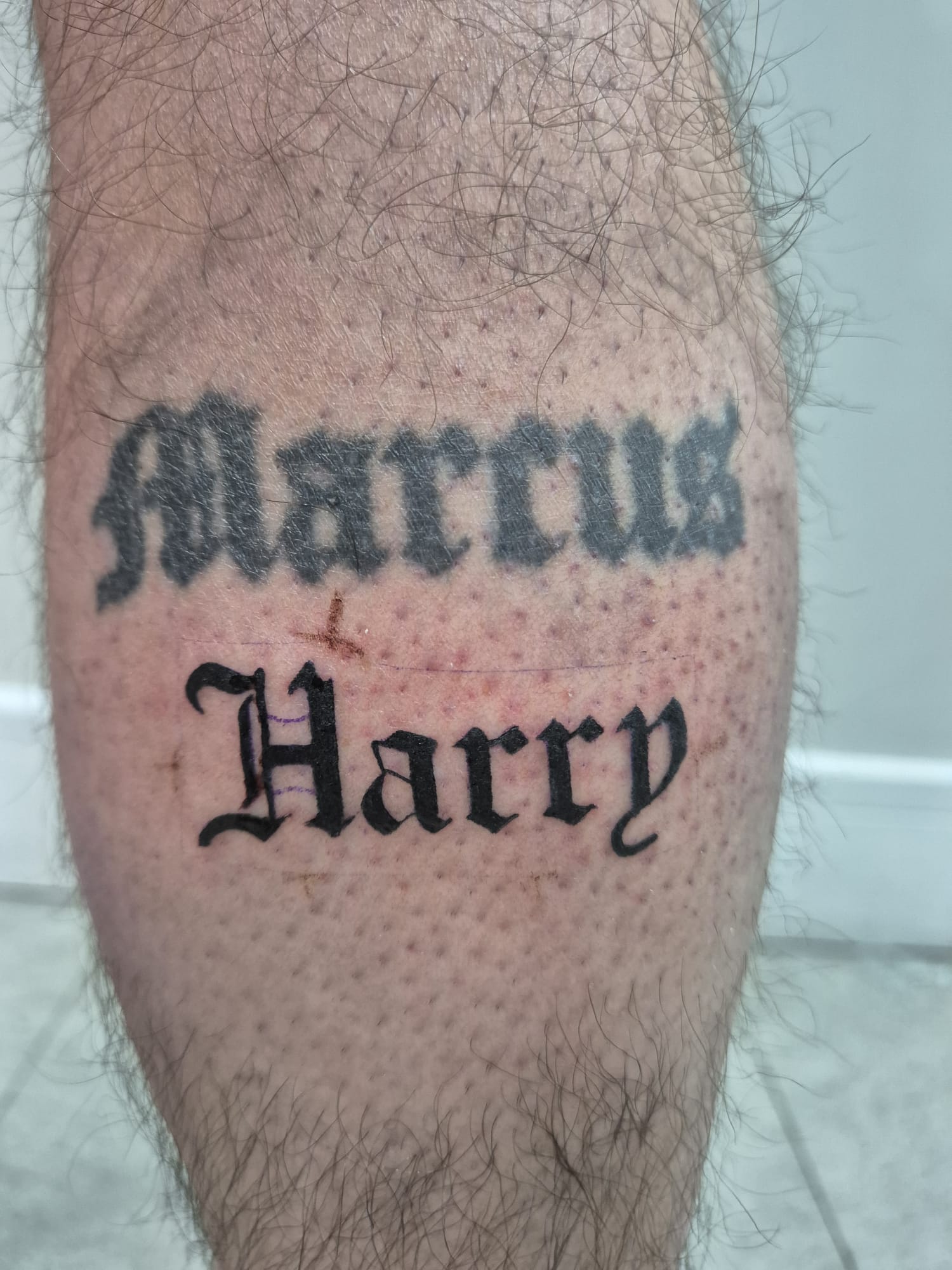 Arm tattoo of a pirate.