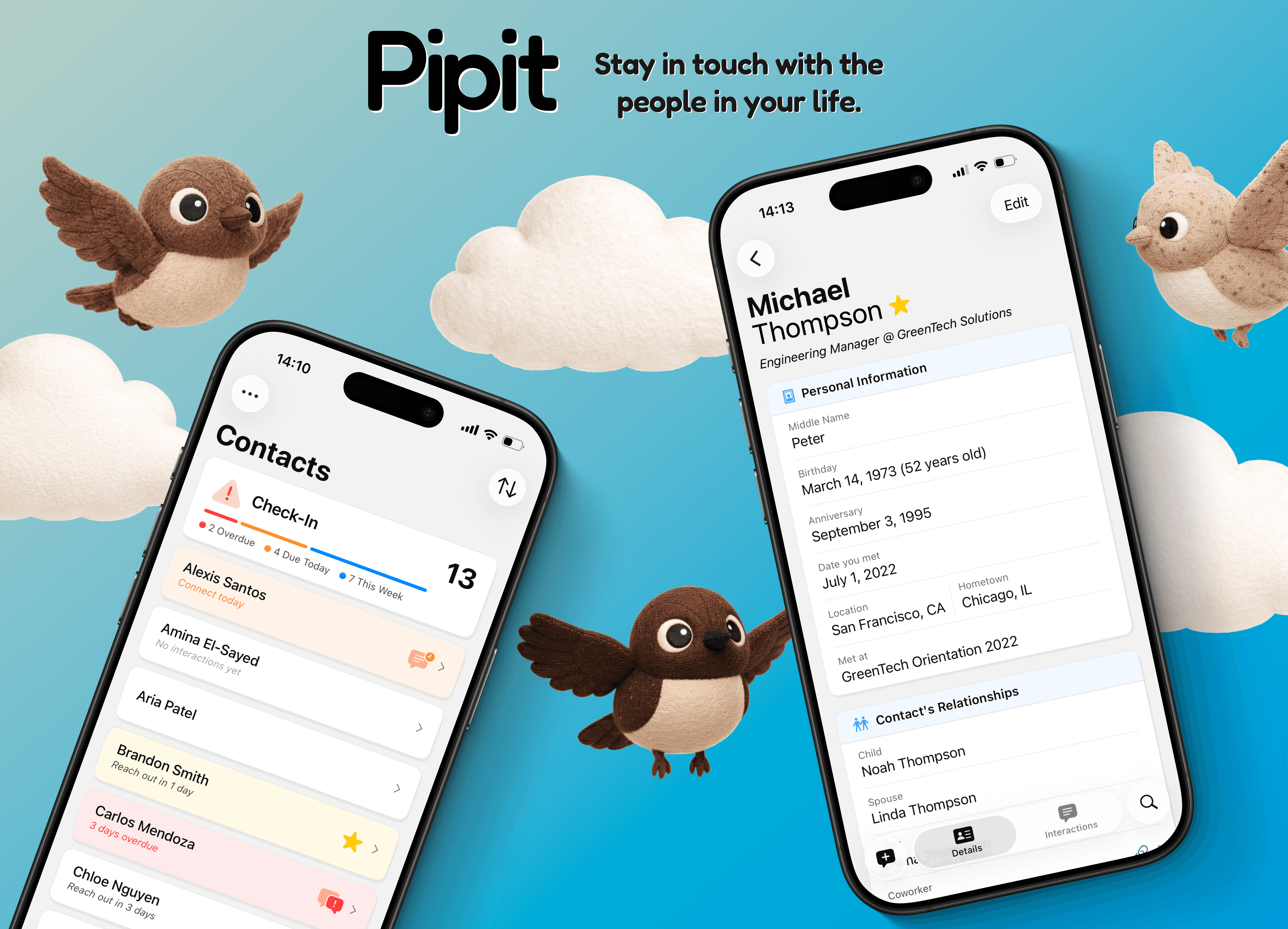 Pipit promotional screenshot