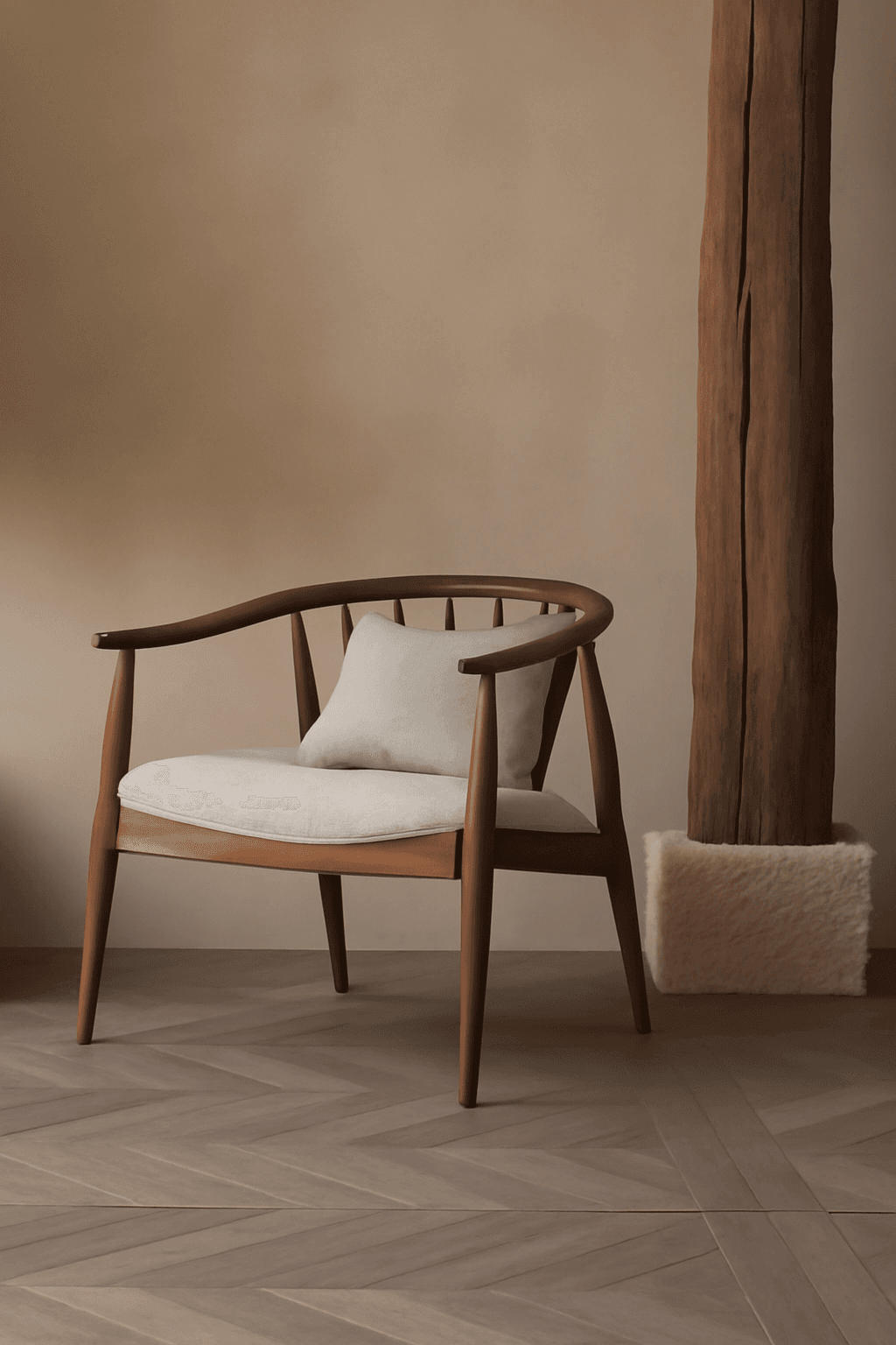 Image of wooden chair