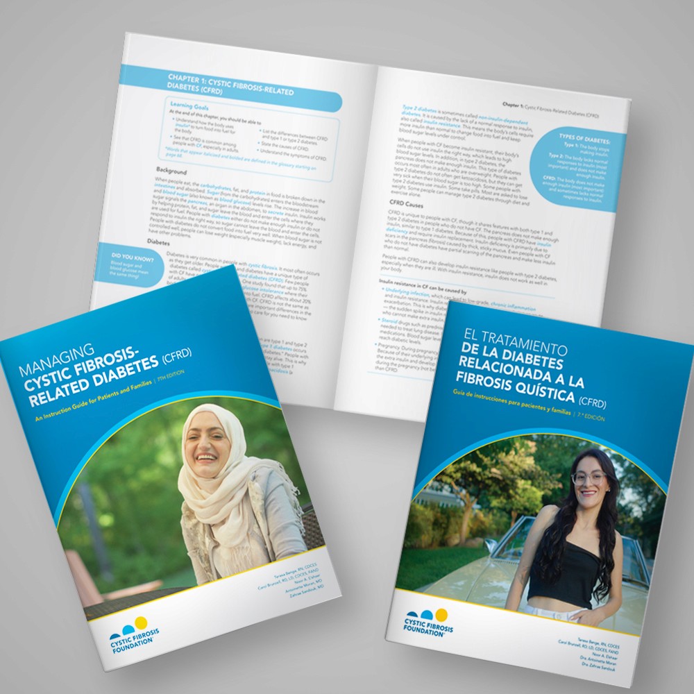 English and Spanish Cystic Fibrosis Booklets