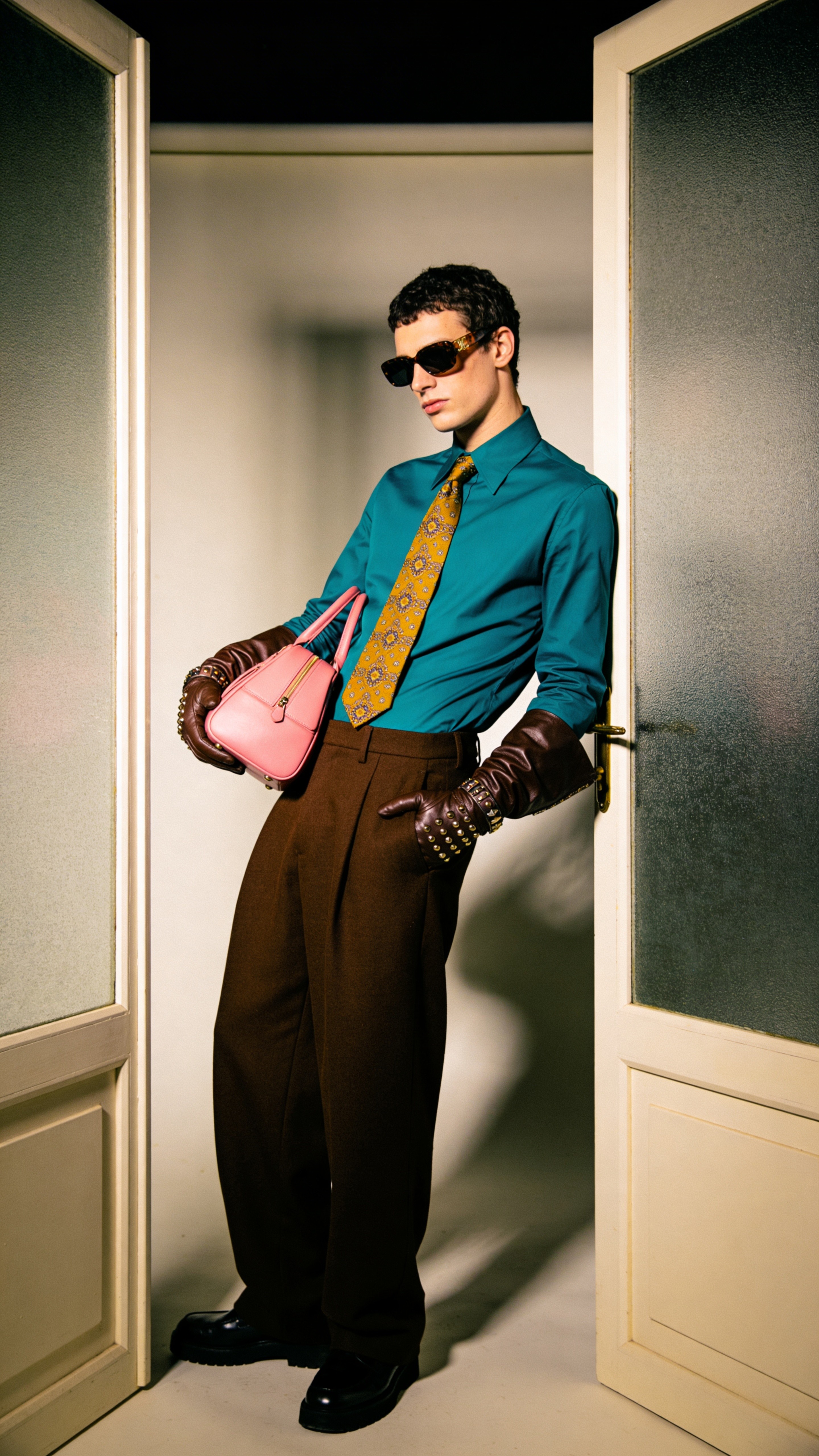 Black and white wave