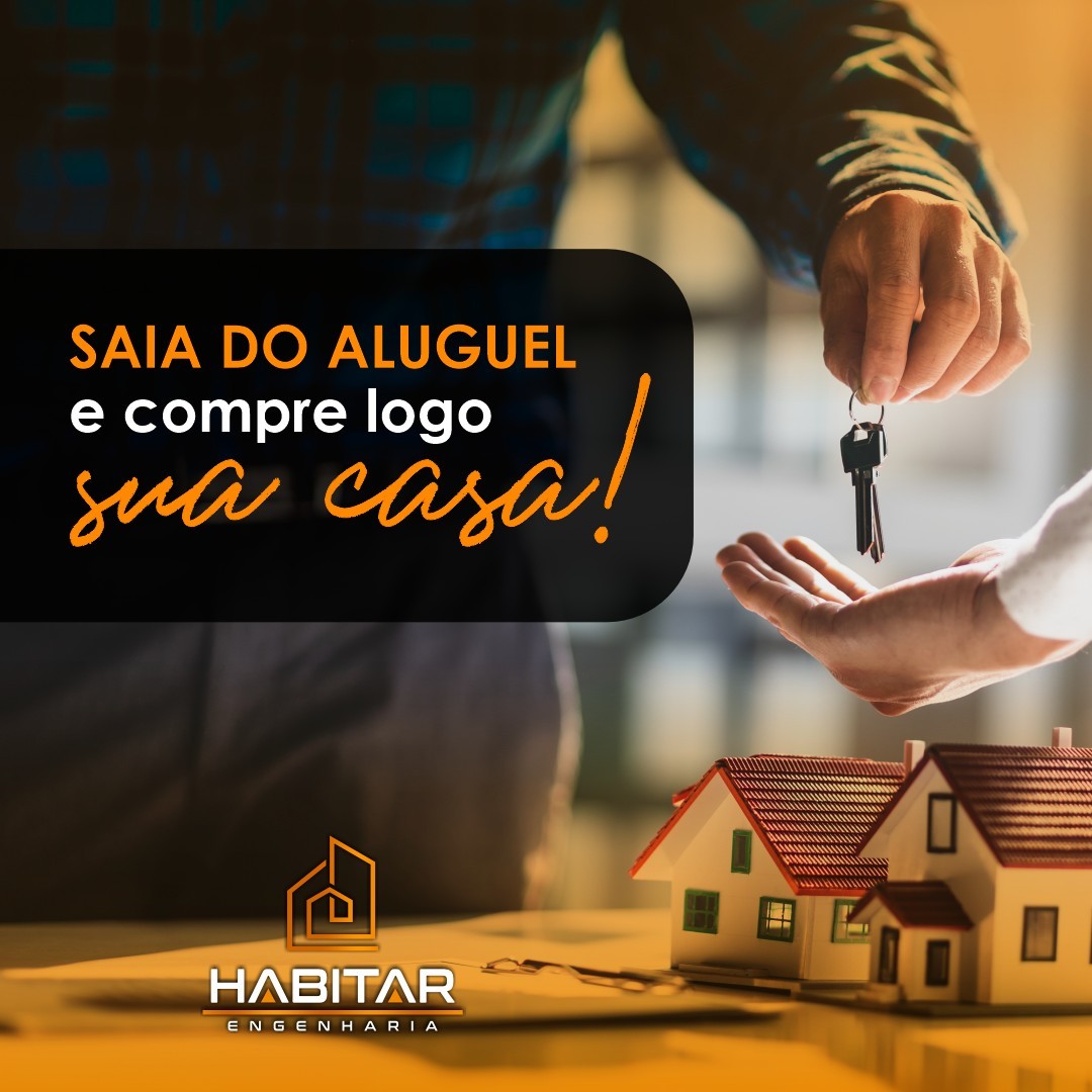 Cliente recebendo as chaves de sua nova casa. Saia do aluguel com a Habitar Engenharia em Guaçuí, ES e realize o sonho da casa própria.