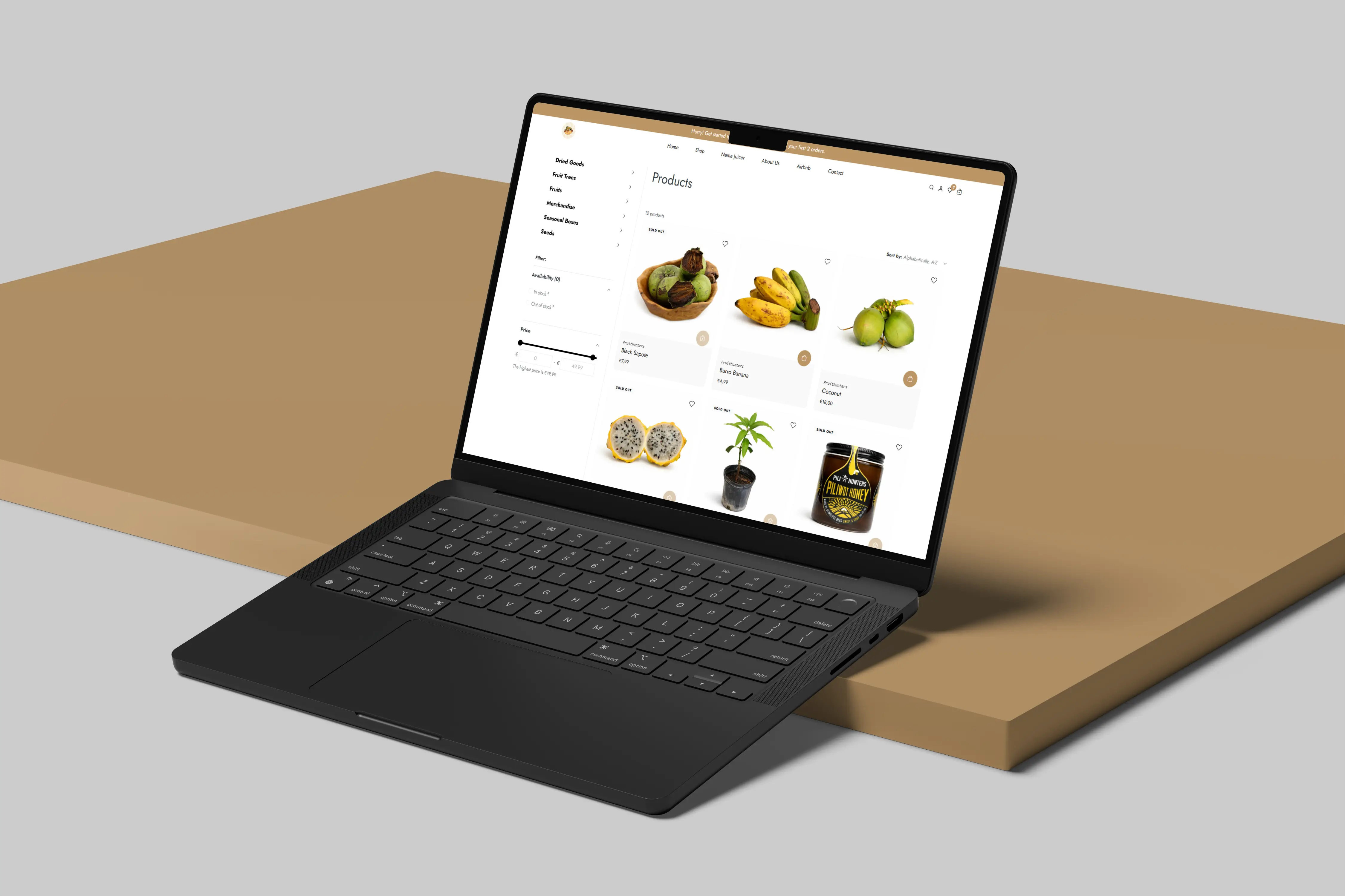 Fruithunters new website