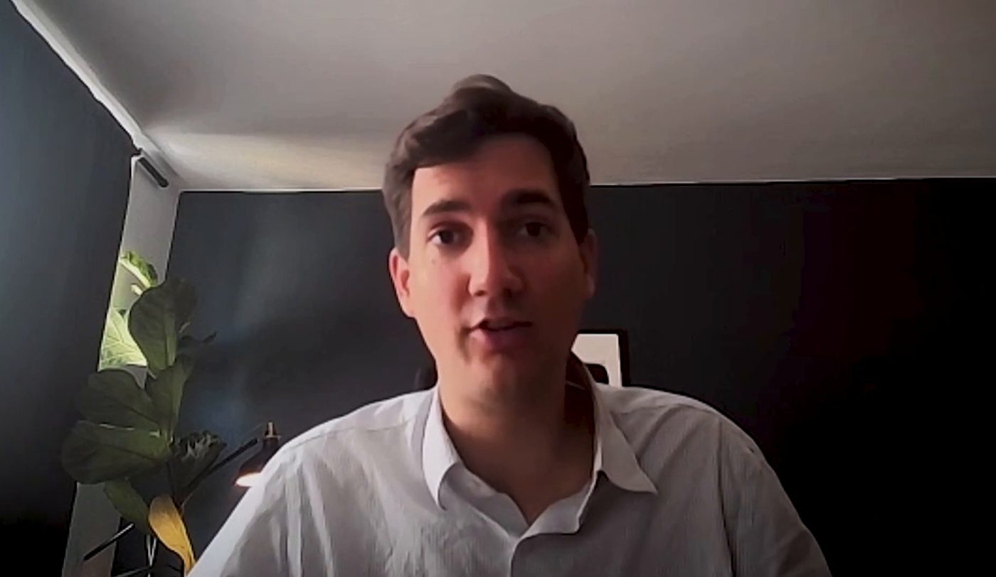 Benjamin Arold presenting his Keynes Fund project at the Faculty of Economics, University of Cambridge, 2026