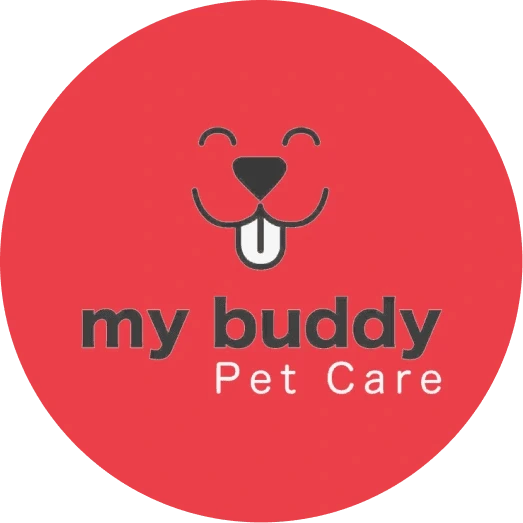 The logo of My Buddy Pet Care.