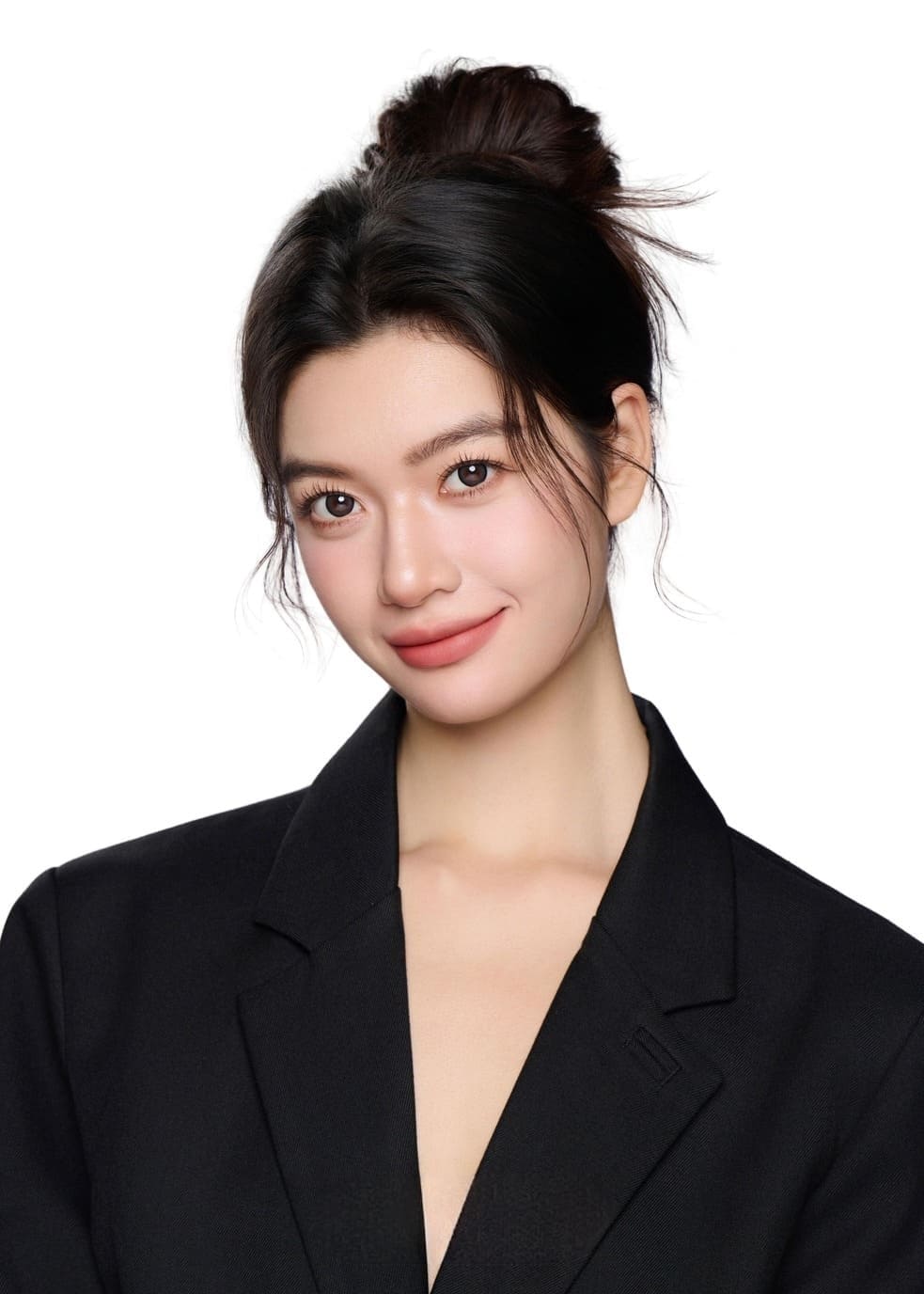 business headshot photography black blazer corporate portrait by Lefty Studio