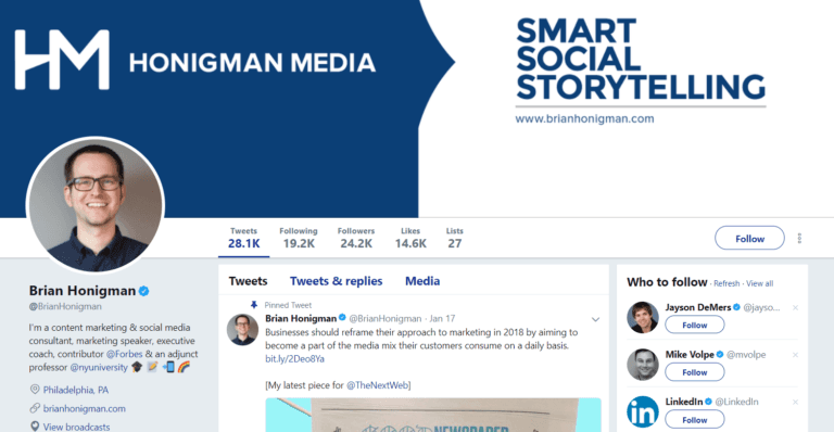 Optimize for new and potential twitter  followers