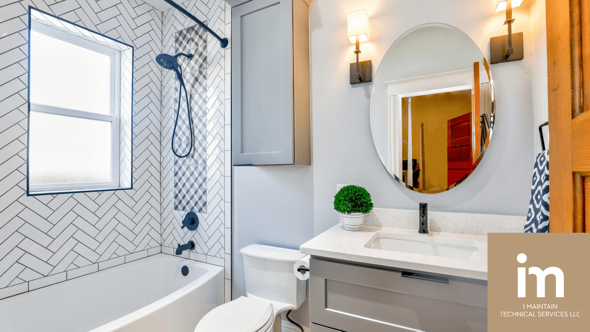clean bathroom