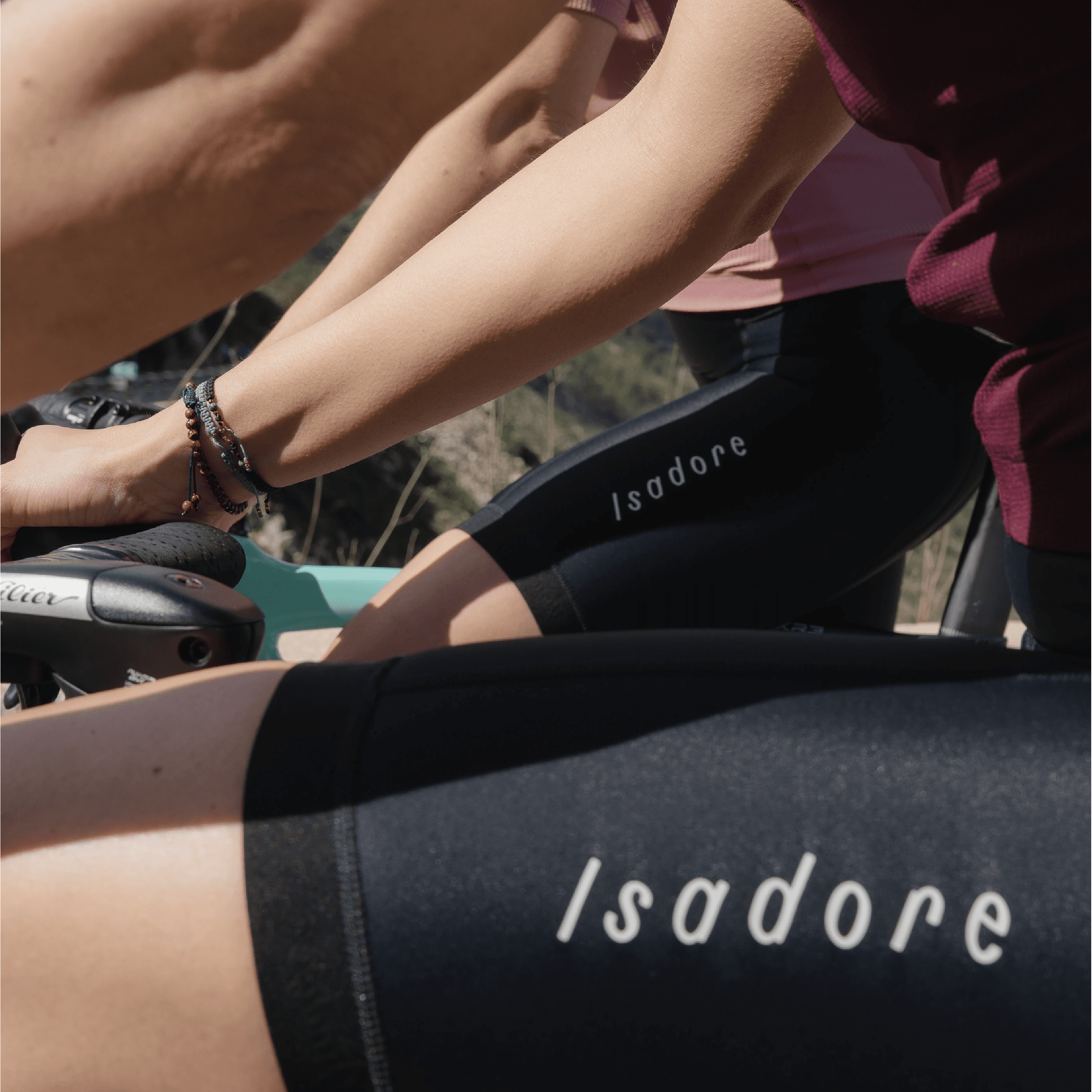 close look on a logo.