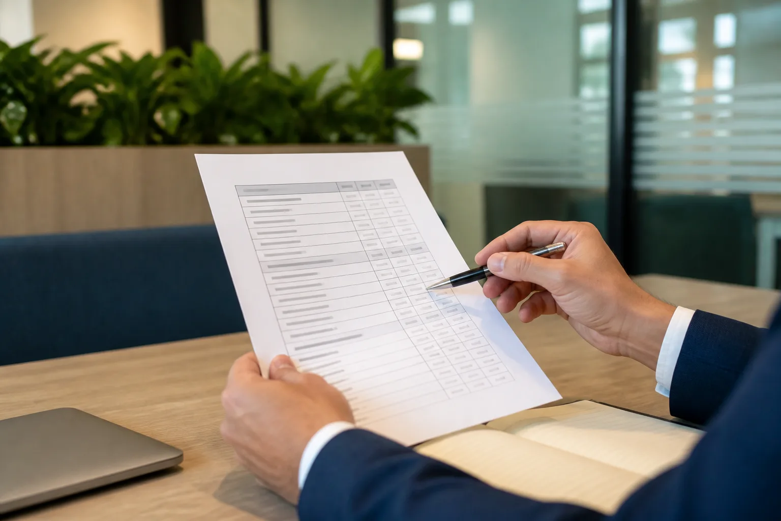 Trade License Activity List beside a Dubai trade license document and a modern office building